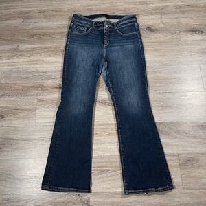 Buckle Black Women's Jeans Boot Cut Denim Casual Stretch 32x32 Blue